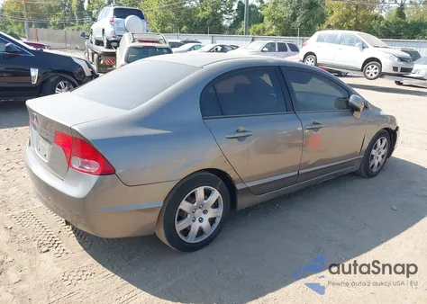 2006 Honda Civic Lx z USA, uszkodzony, nr VIN 1HGFA165X6L104956